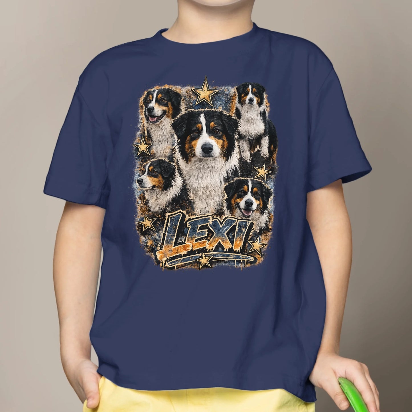 Bootleg Collage - Personalized Kids T-Shirt