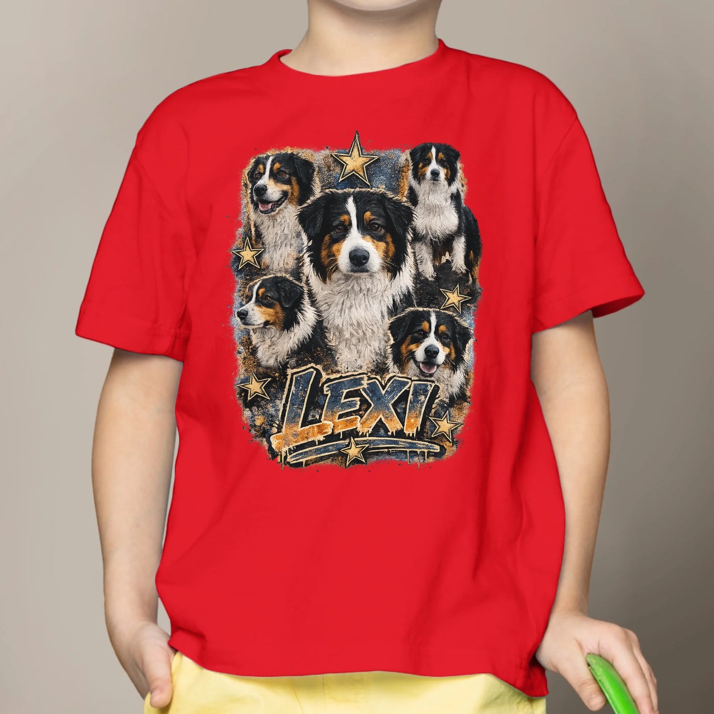 Bootleg Collage - Personalized Kids T-Shirt
