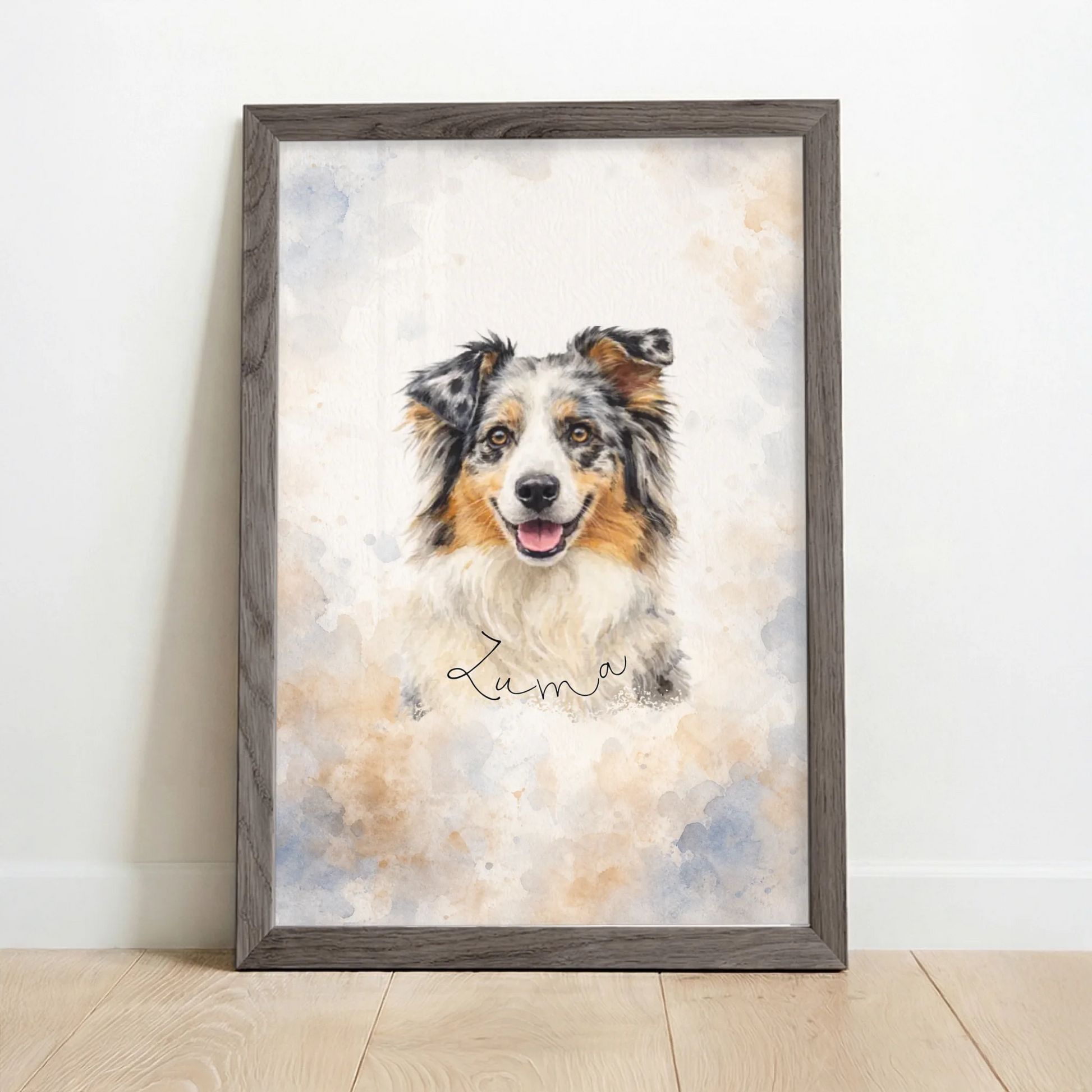 Framed Poster UK oak copy