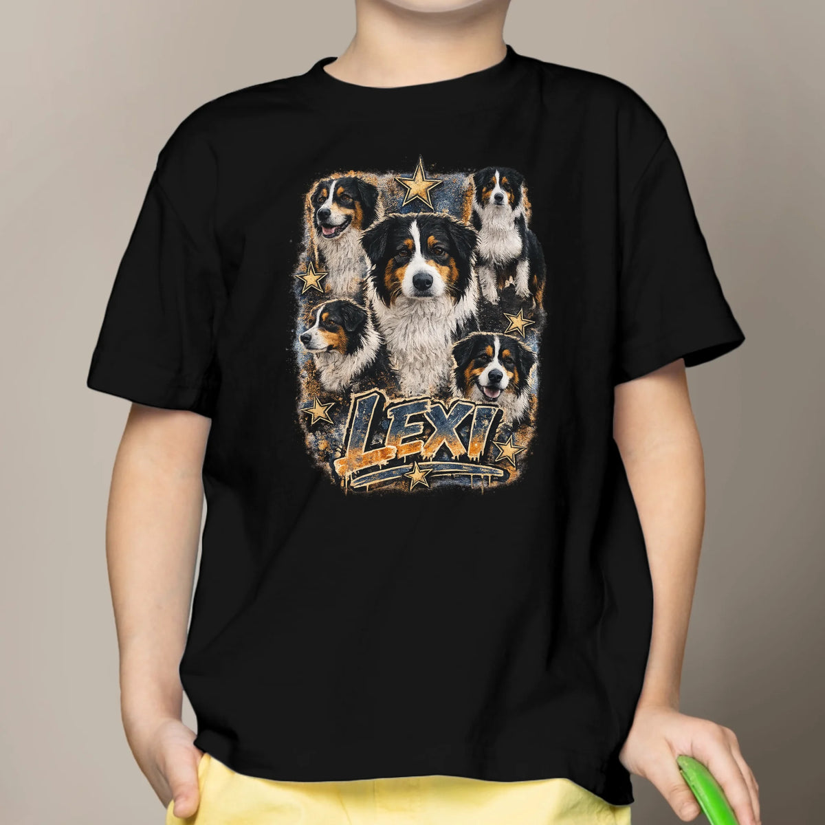 Personalized Kids T-Shirt - Bootleg Collage