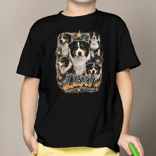 Bootleg Collage - Personalized Kids T-Shirt