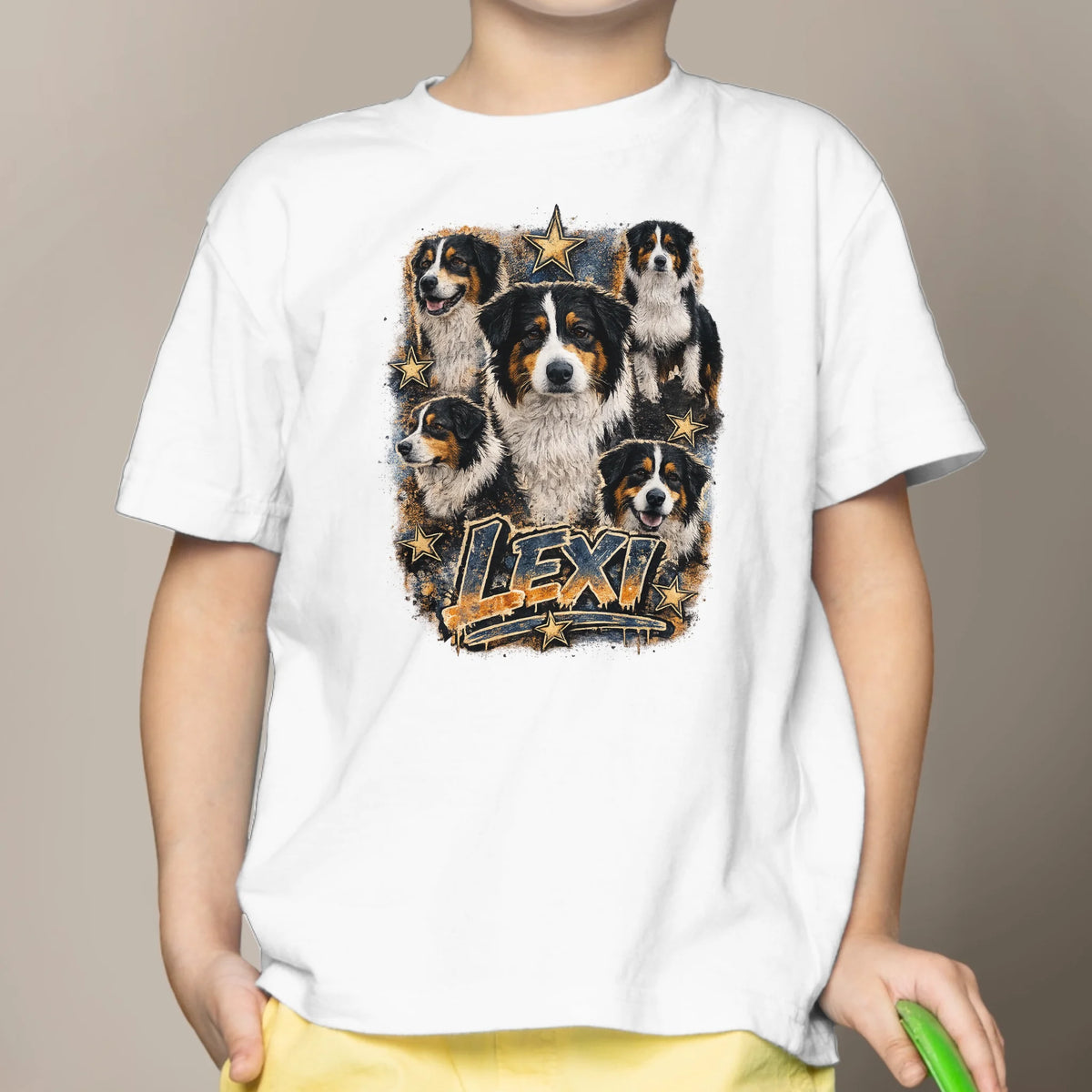 Personalized Kids T-Shirt - Bootleg Collage