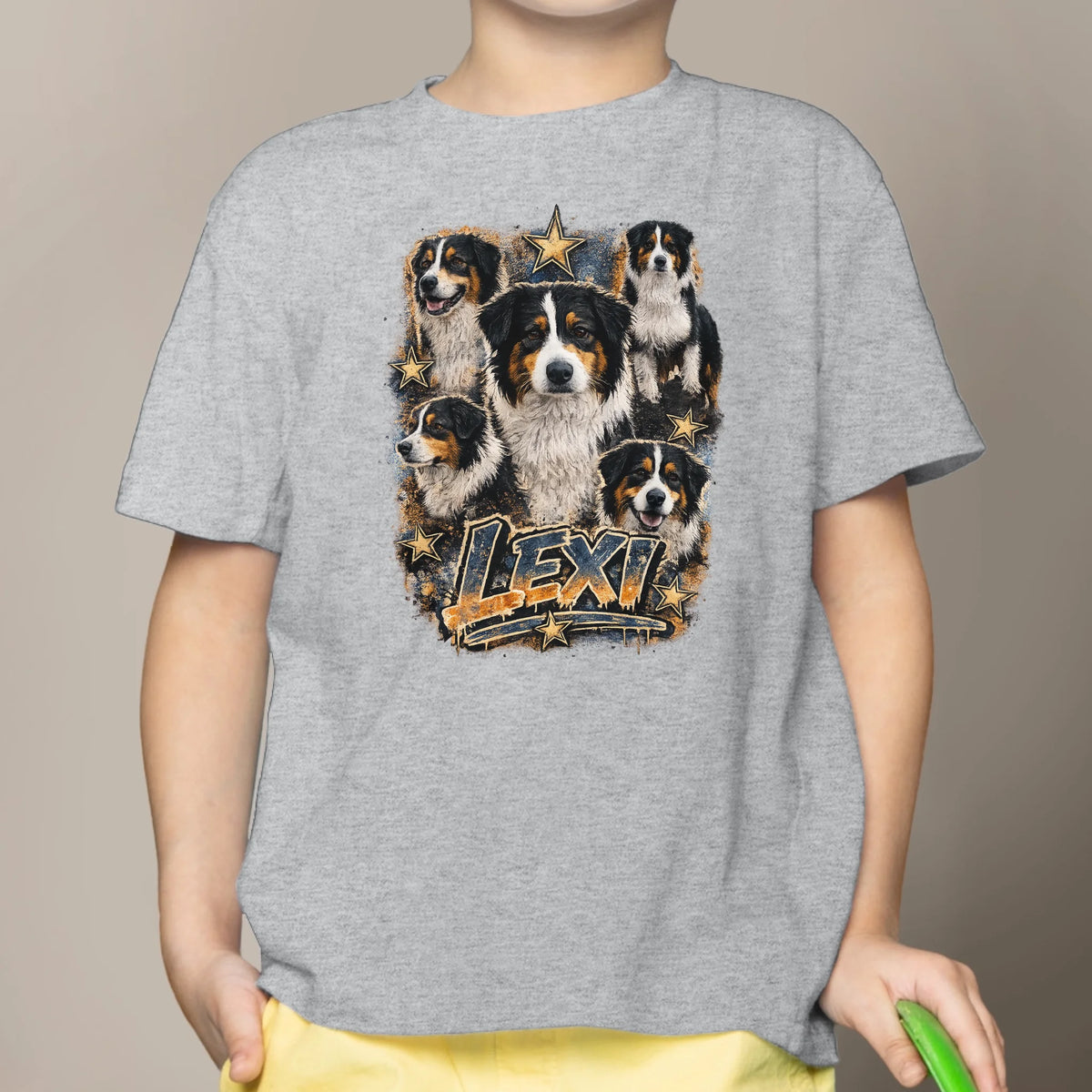 Personalized Kids T-Shirt - Bootleg Collage