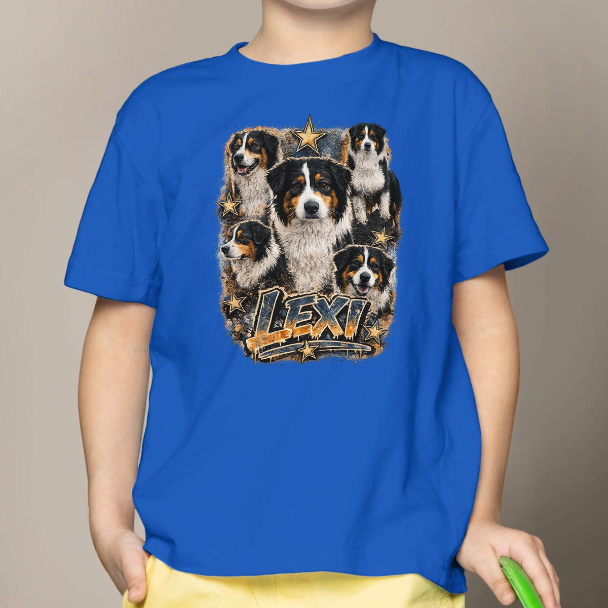 Personalized Kids T-Shirt - Bootleg Collage