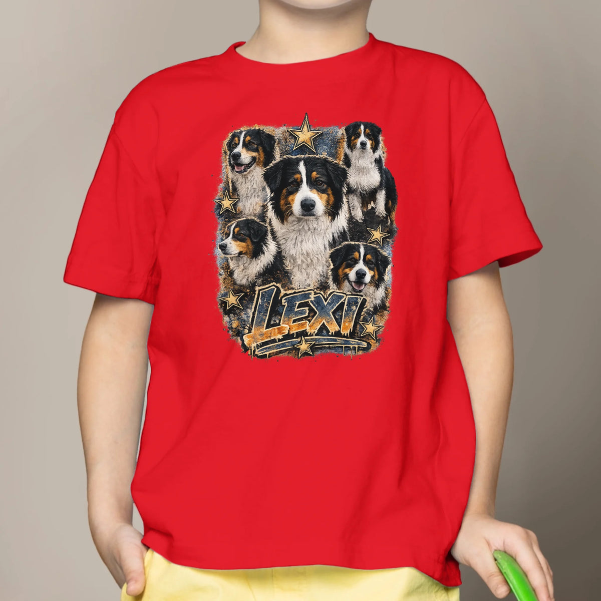 Personalized Kids T-Shirt - Bootleg Collage