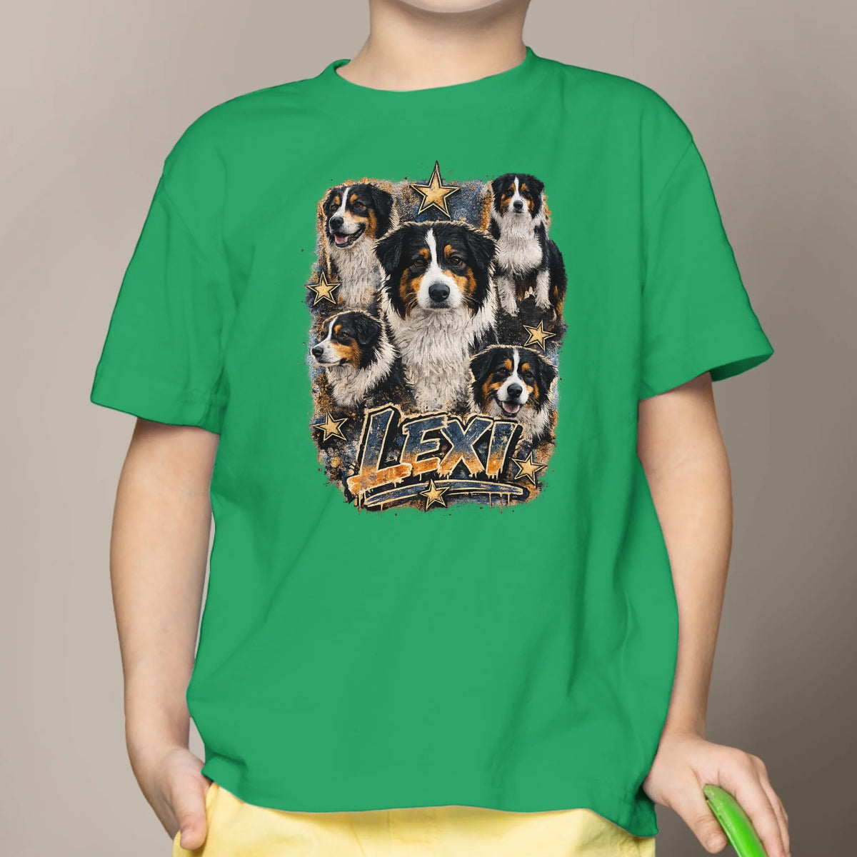 Personalized Kids T-Shirt - Bootleg Collage