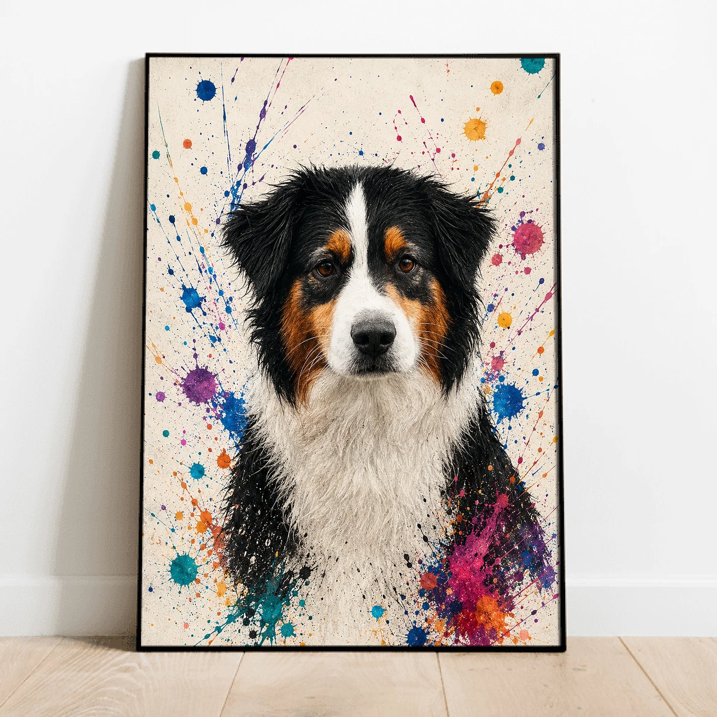 Splash Portrait - Personalized Poster
