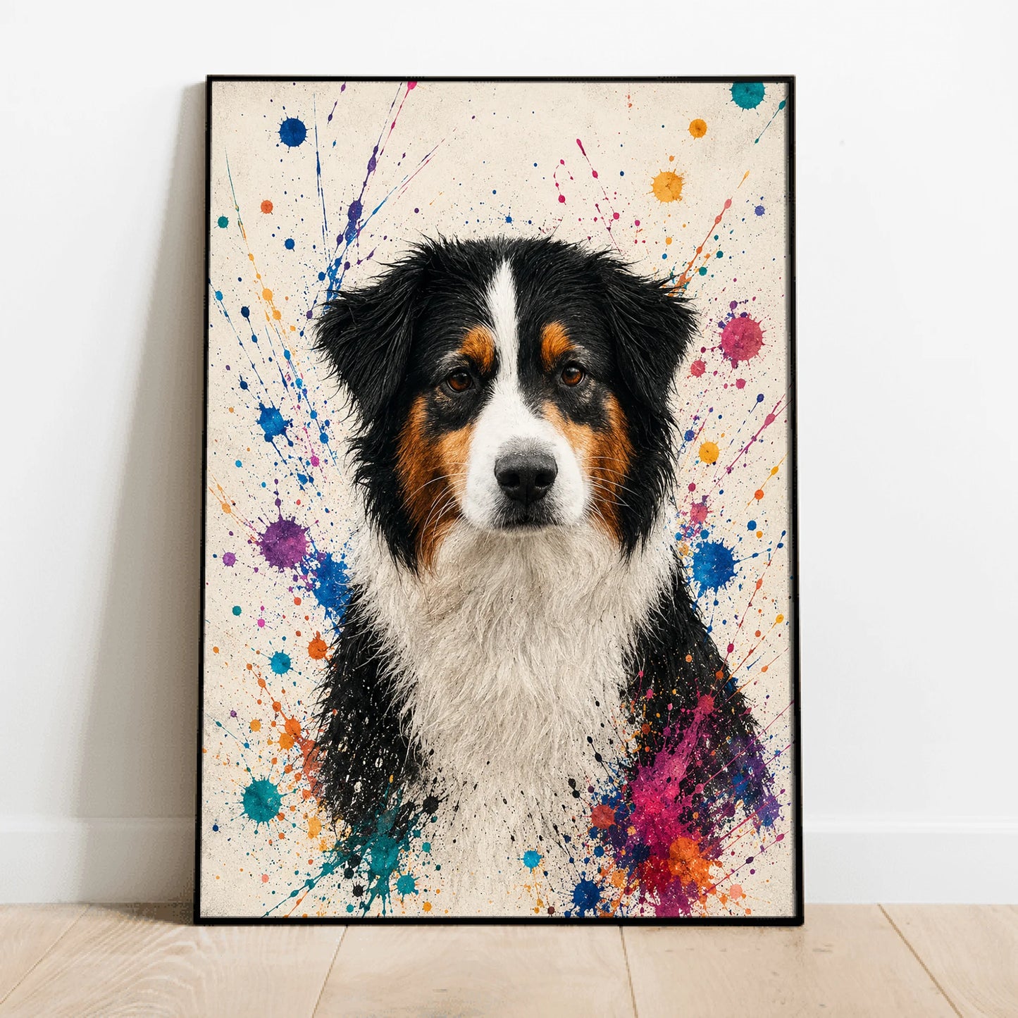 Splash Portrait - Personalized Poster