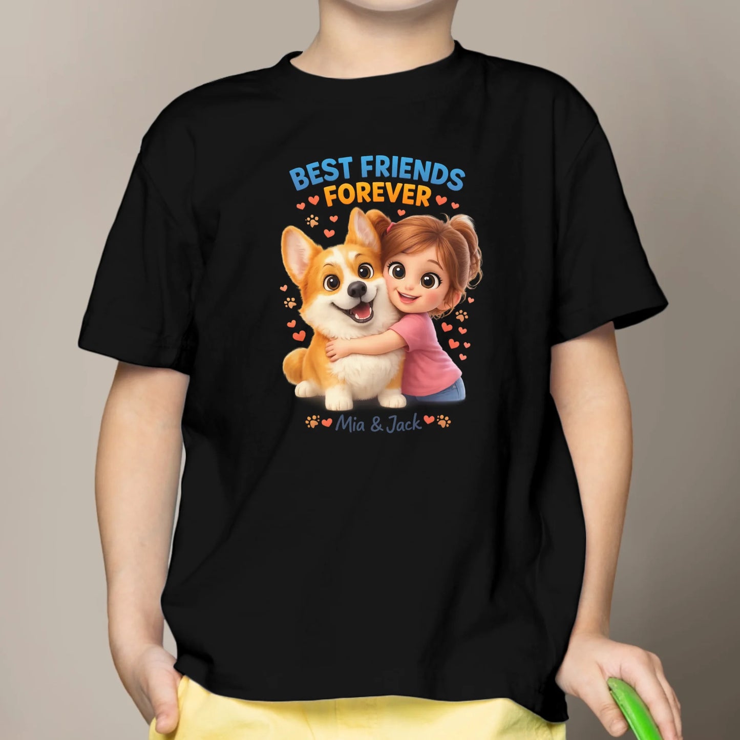 Best Friends - Personalized Kids T-Shirt