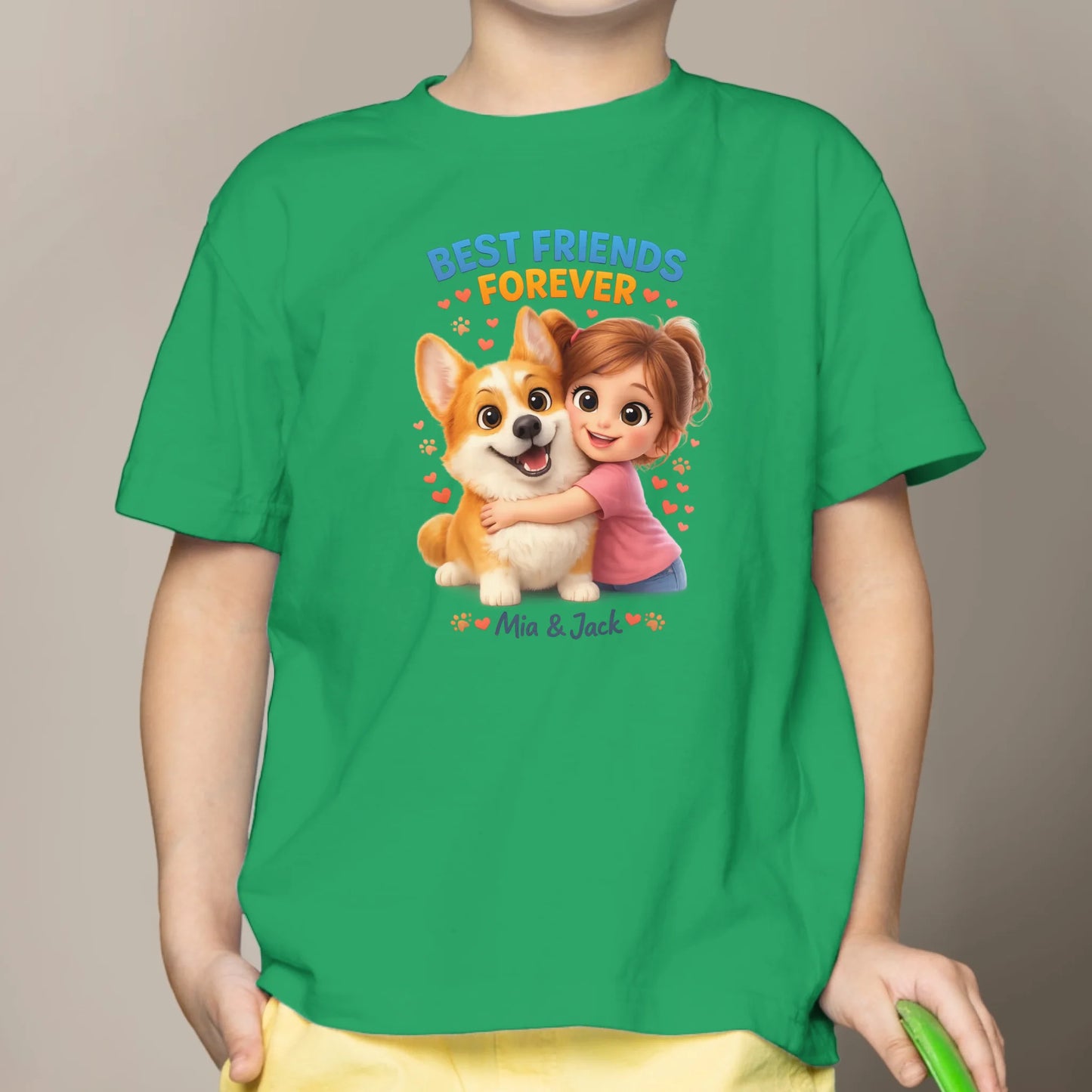 Best Friends - Personalized Kids T-Shirt
