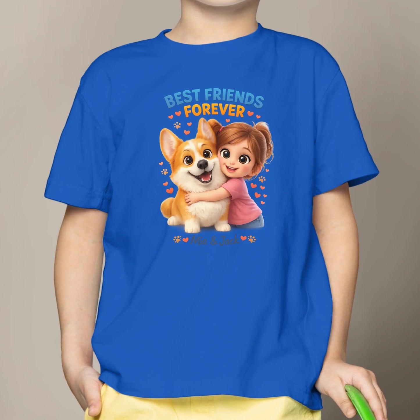 Best Friends - Personalized Kids T-Shirt
