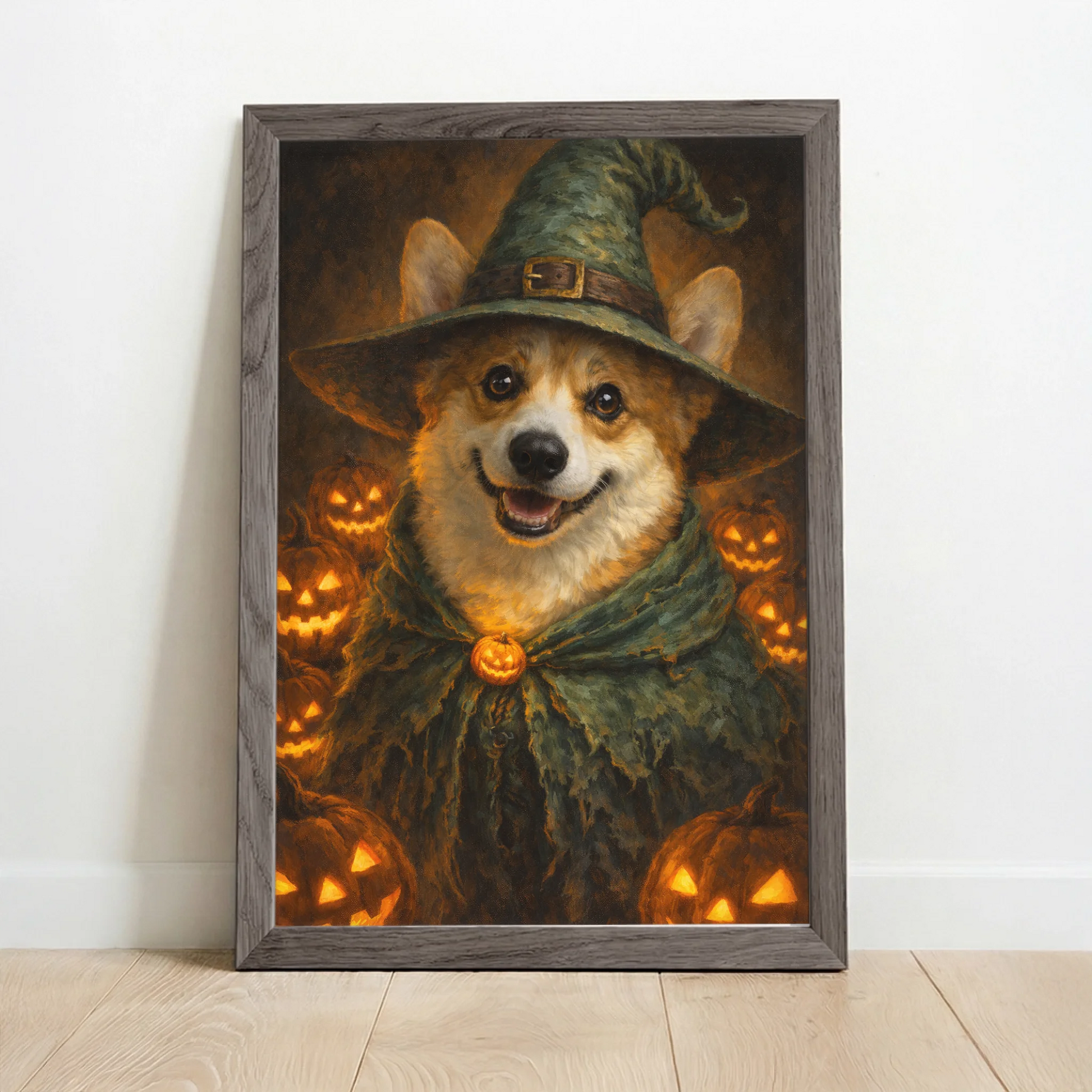 Framed Poster UK oak copy