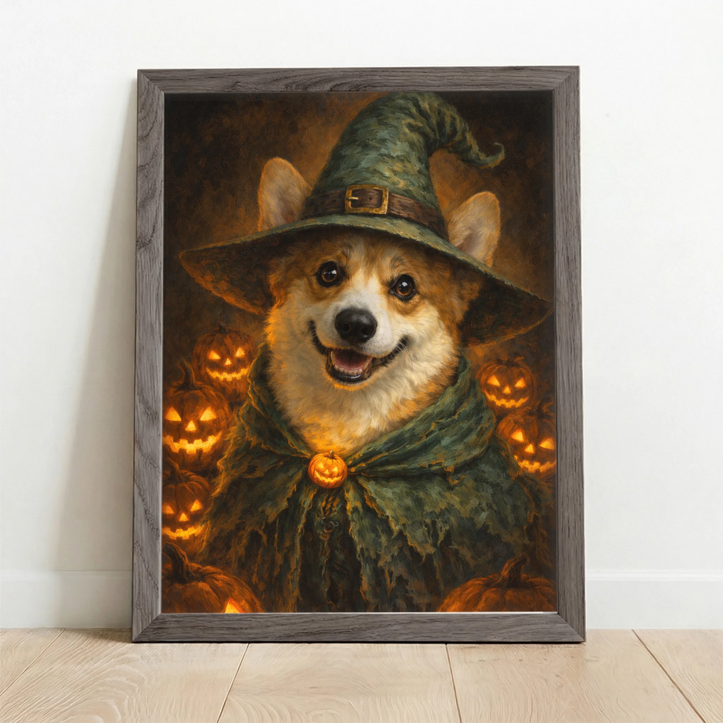 Framed Poster UK oak