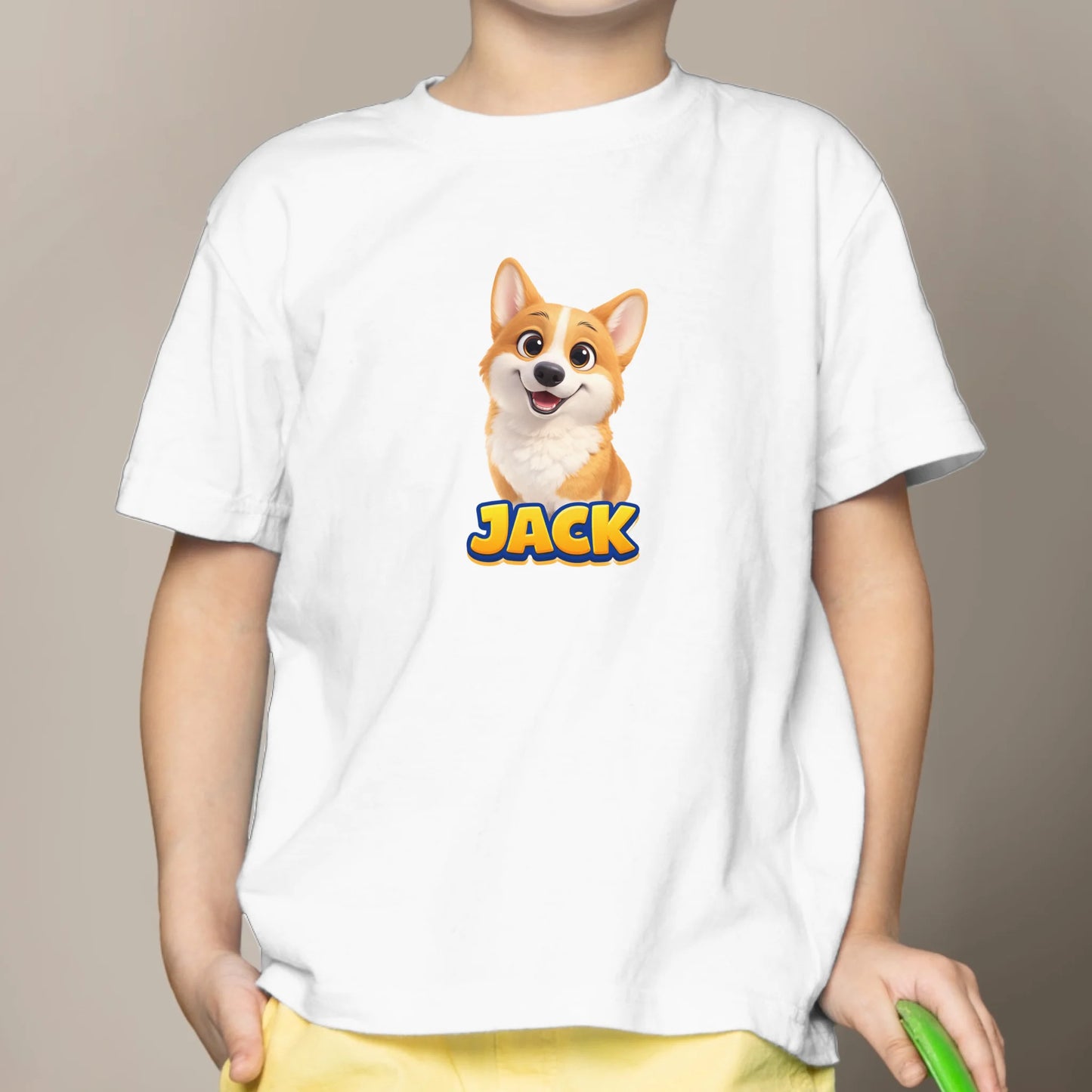 Cartoon Portrait - Personalized Kids T-Shirt
