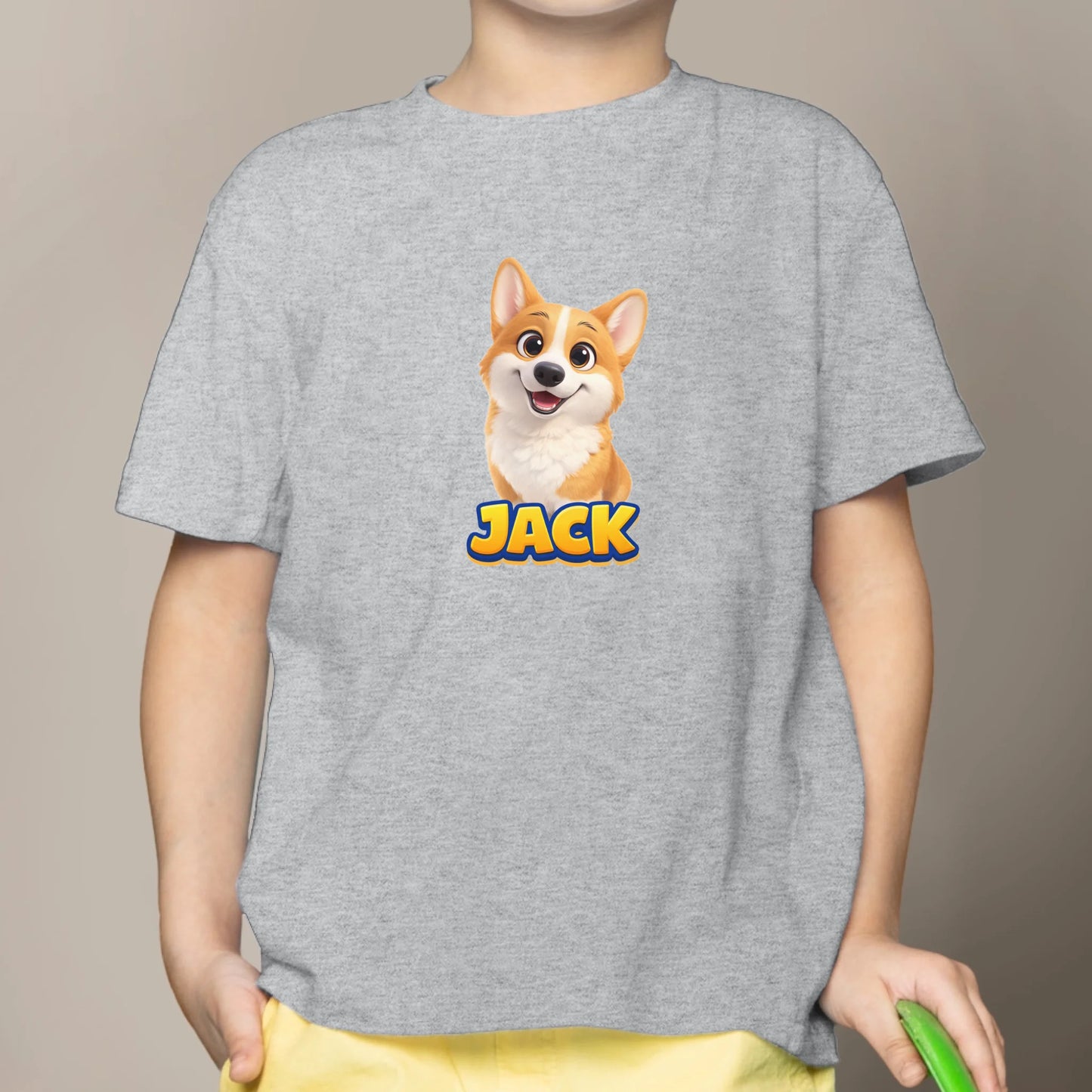 Cartoon Portrait - Personalized Kids T-Shirt