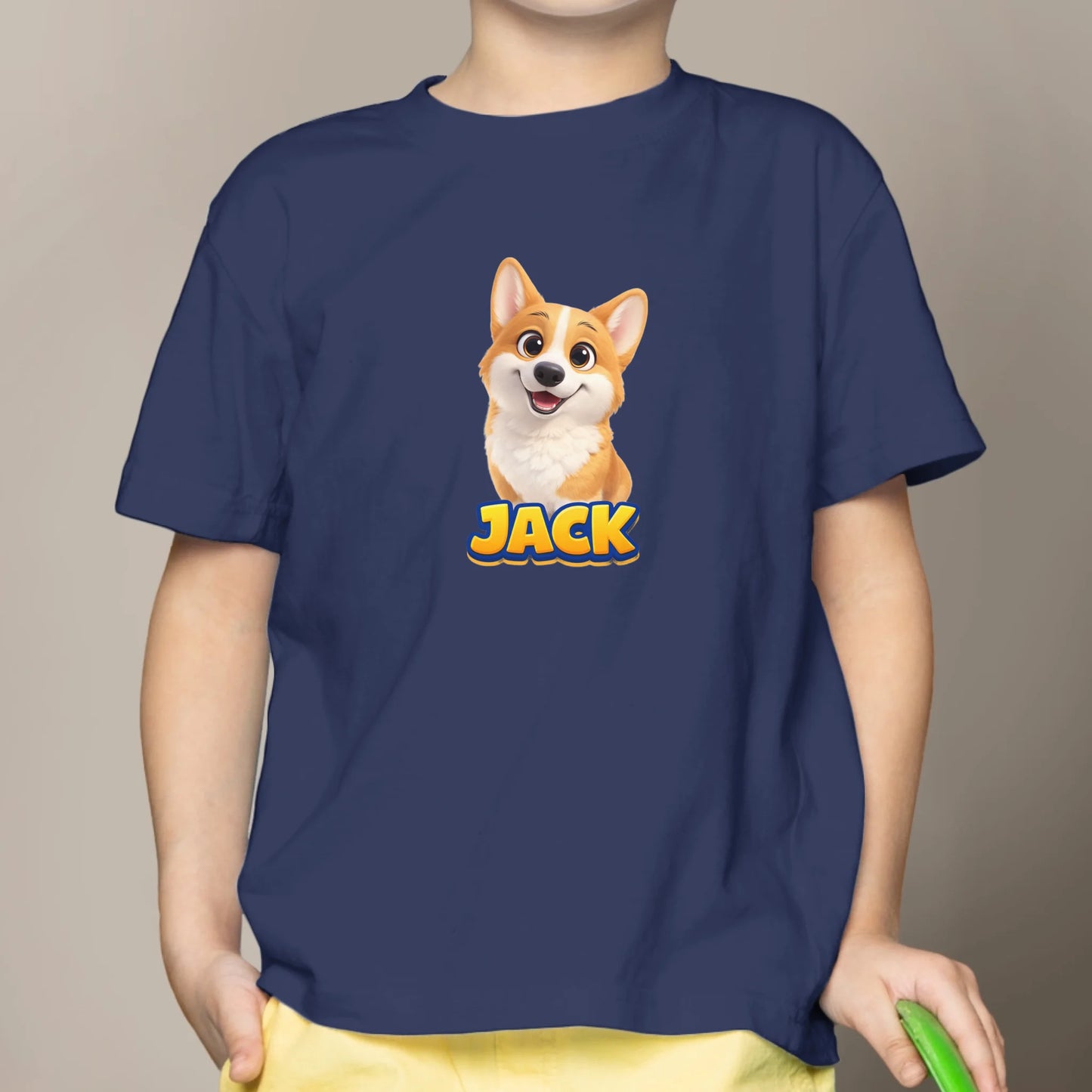 Cartoon Portrait - Personalized Kids T-Shirt