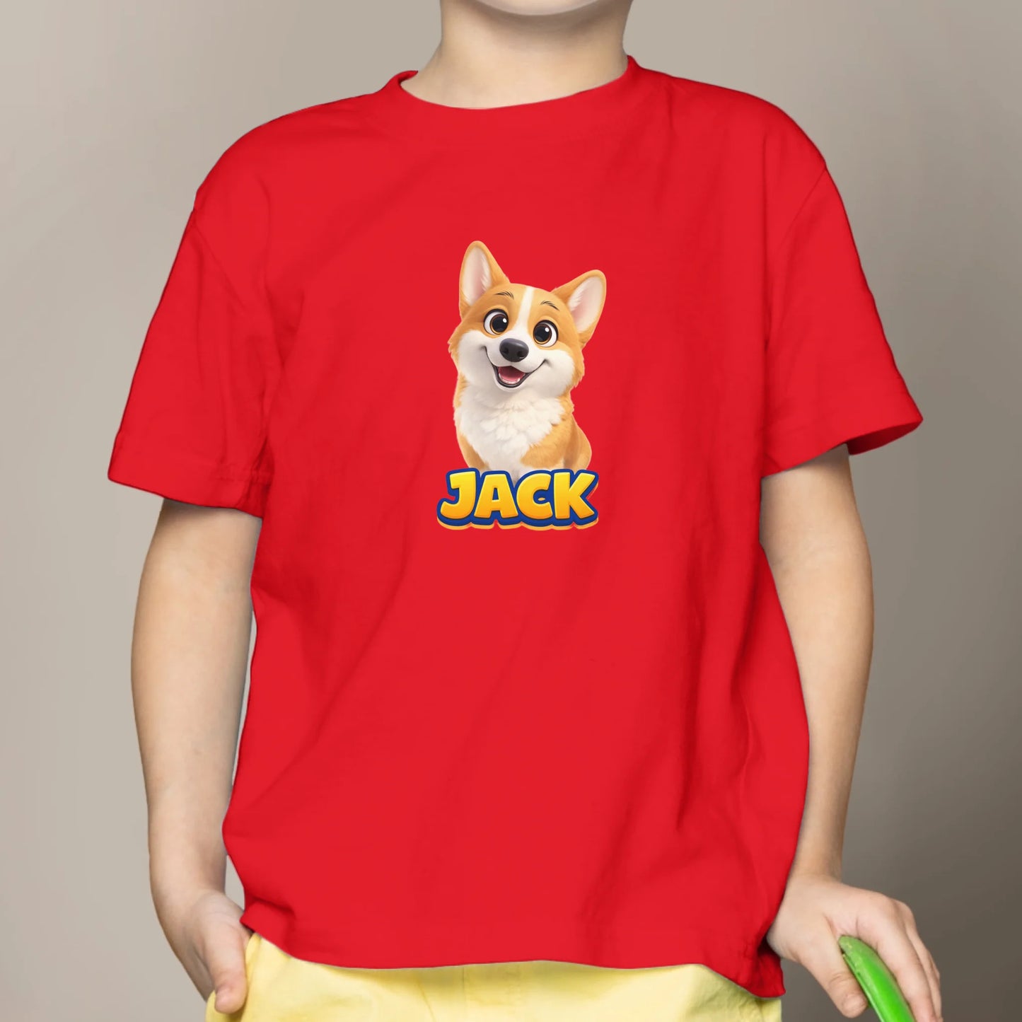 Cartoon Portrait - Personalized Kids T-Shirt