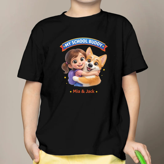 School Buddy - Personalized Kids T-Shirt