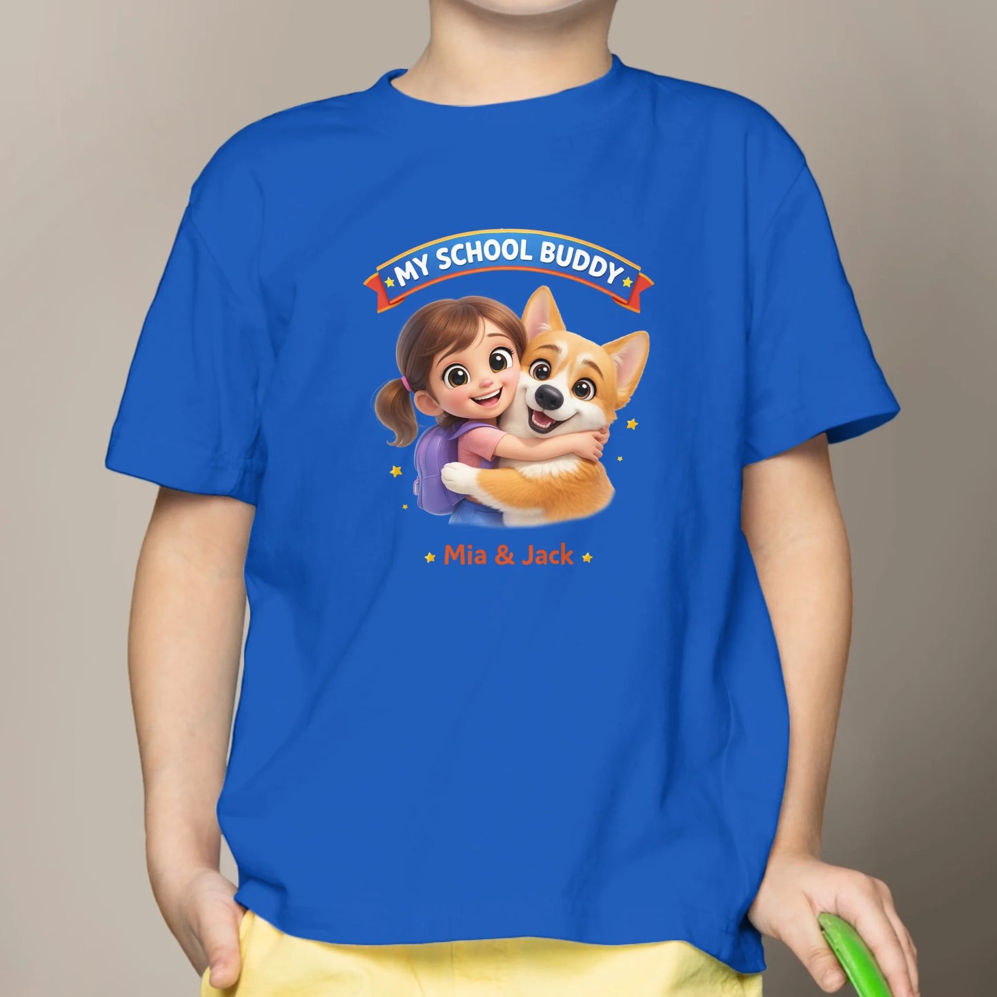 School Buddy - Personalized Kids T-Shirt