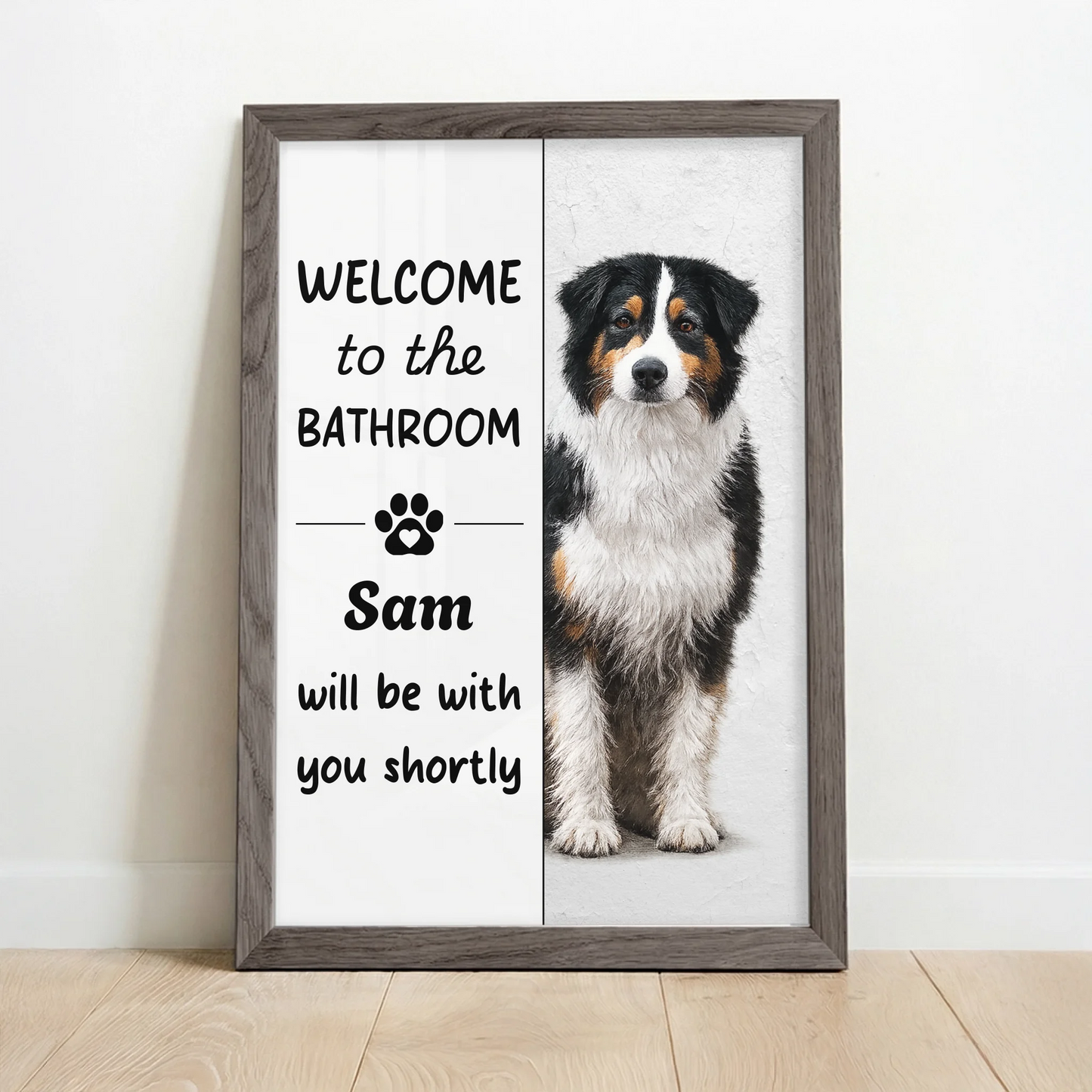 Framed Poster UK oak copy