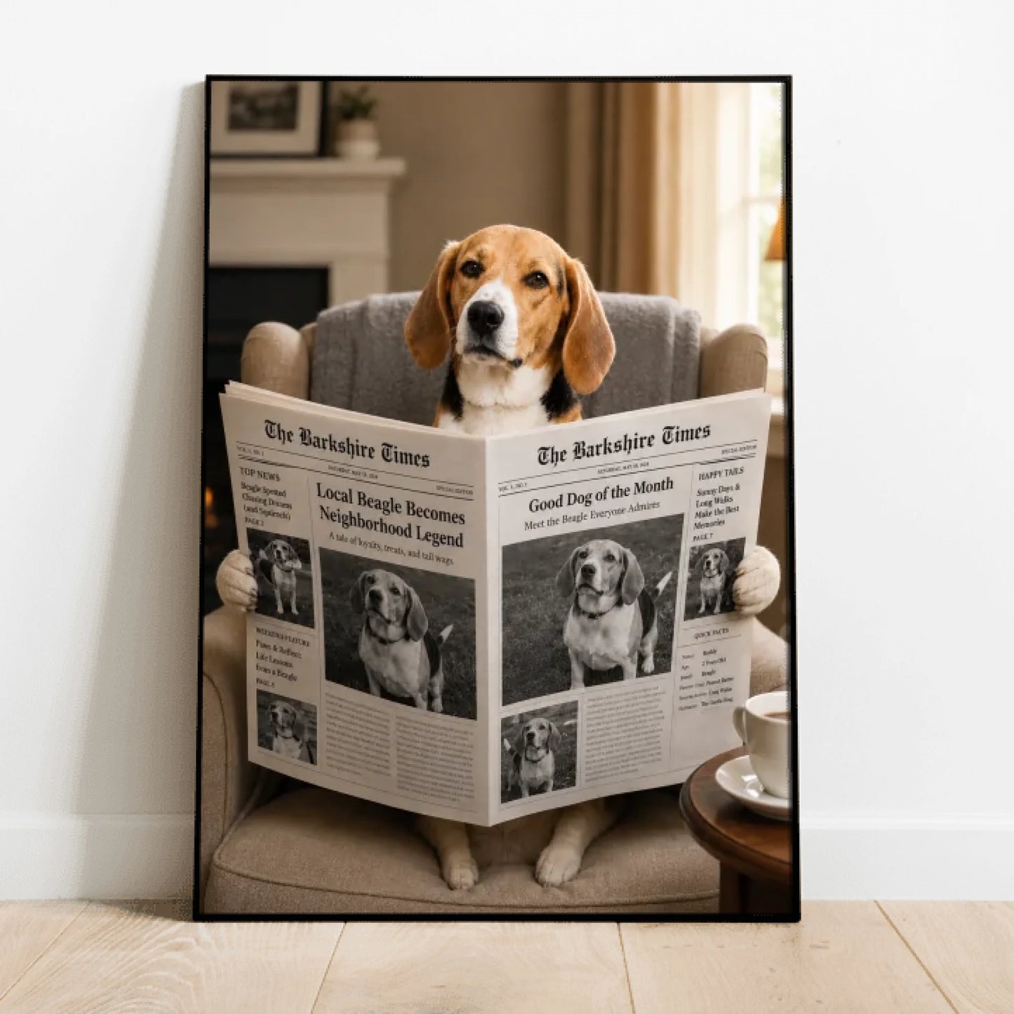 Newspaper - Personalized Poster
