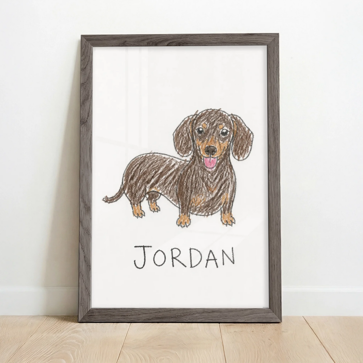 Framed Poster UK oak copy