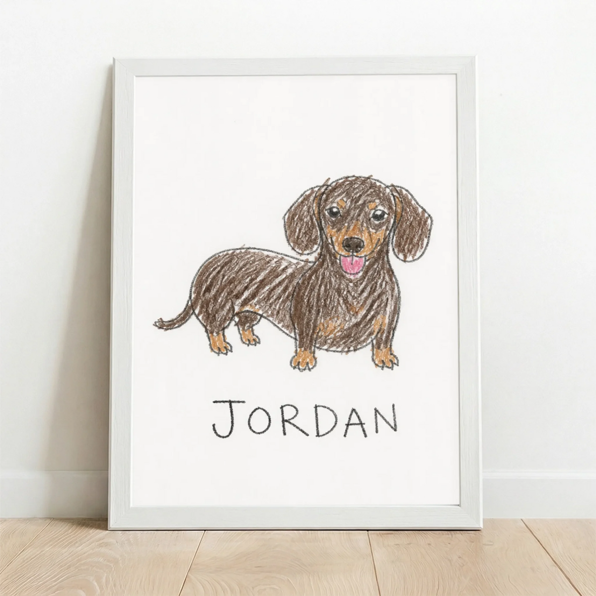 Framed Poster white