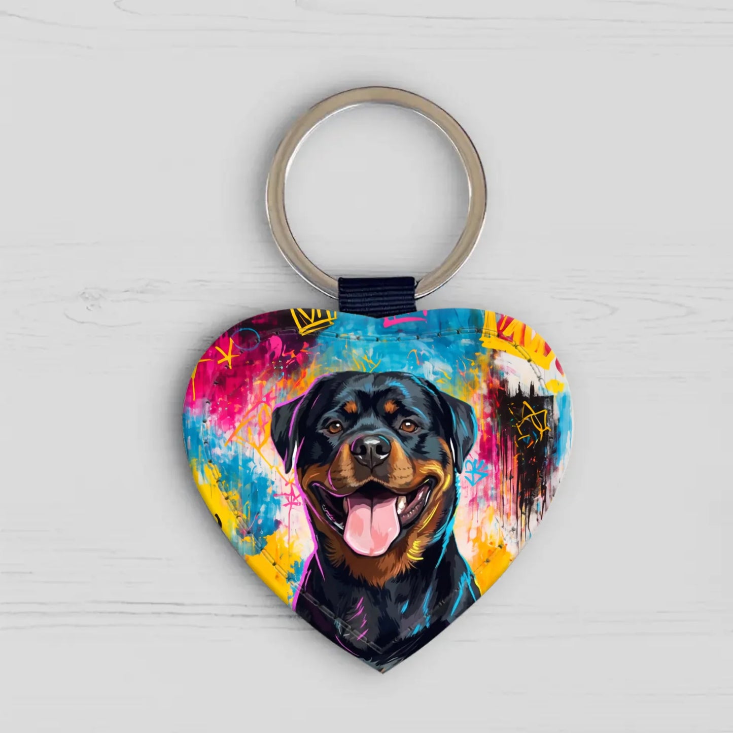 Graffiti - Personalized Keychain