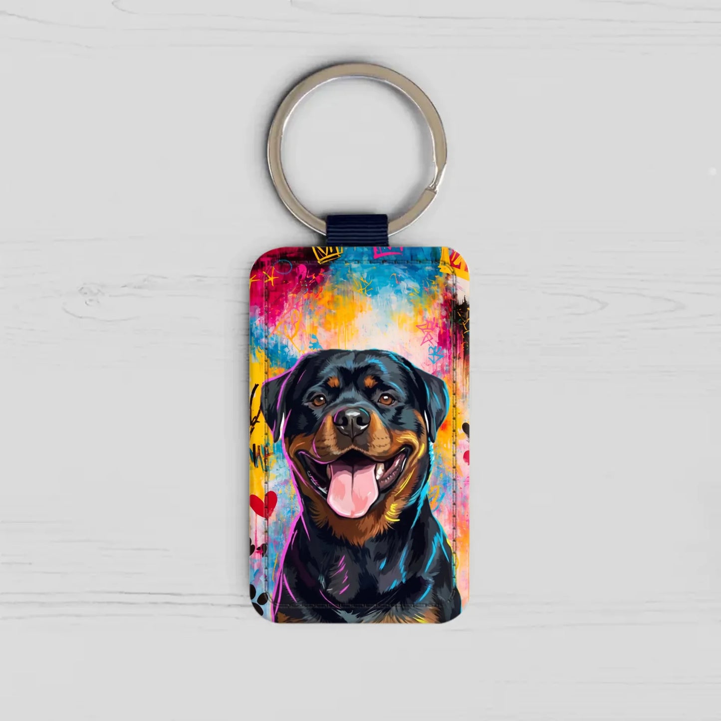 Graffiti - Personalized Keychain