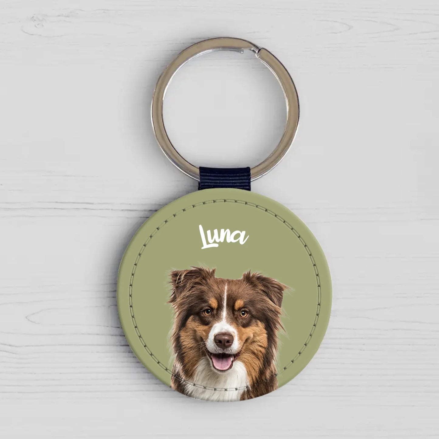Pet portrait - Personalized Keychain