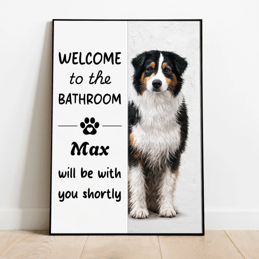 Pet Will Be With You Shortly - Personalized Poster