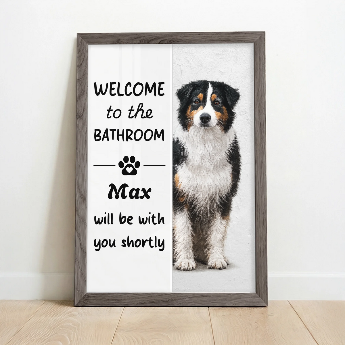 Framed Poster UK oak copy