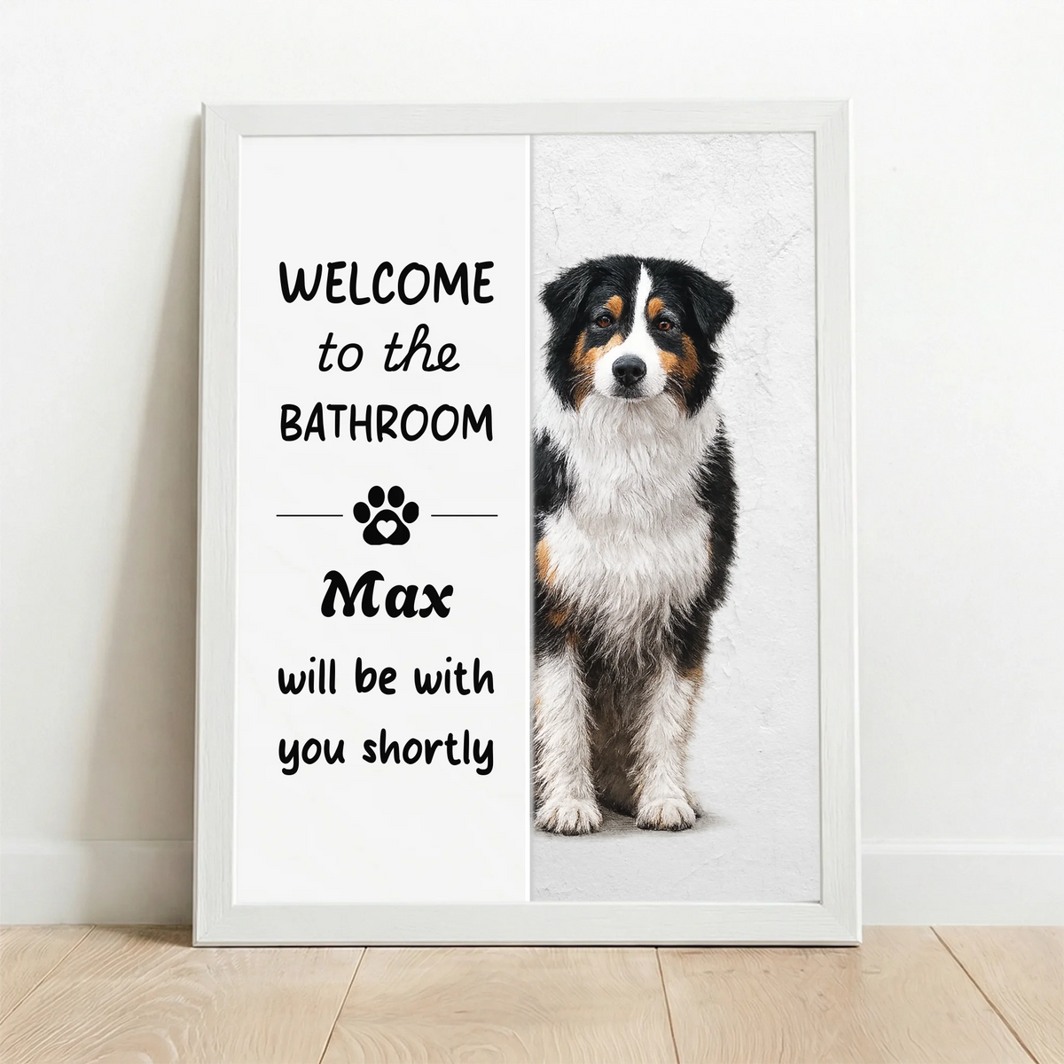 Framed Poster white