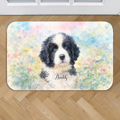 Watercolor - Personalized Doormat - Featured Image