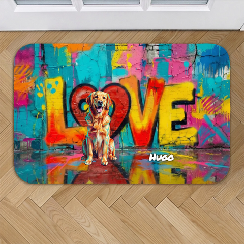 Streetart - Personalized Doormat - Featured Image