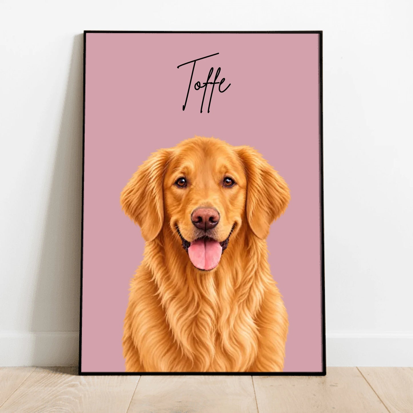 Hand Drawn Portrait - Personalized Poster