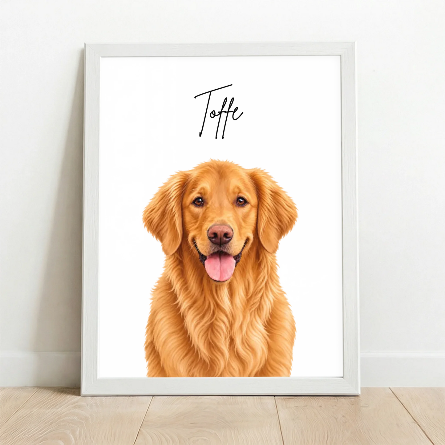 Framed Poster white