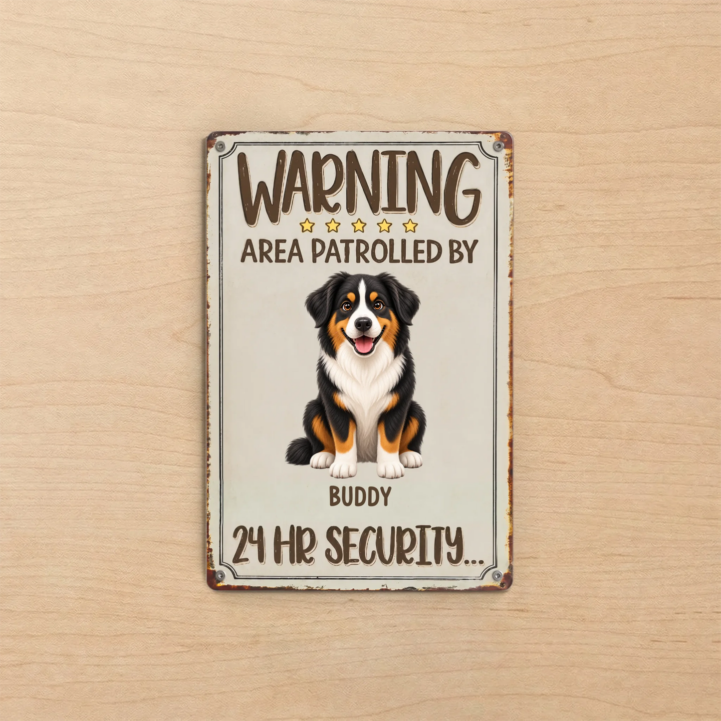 Door Sign US SHOP vertical