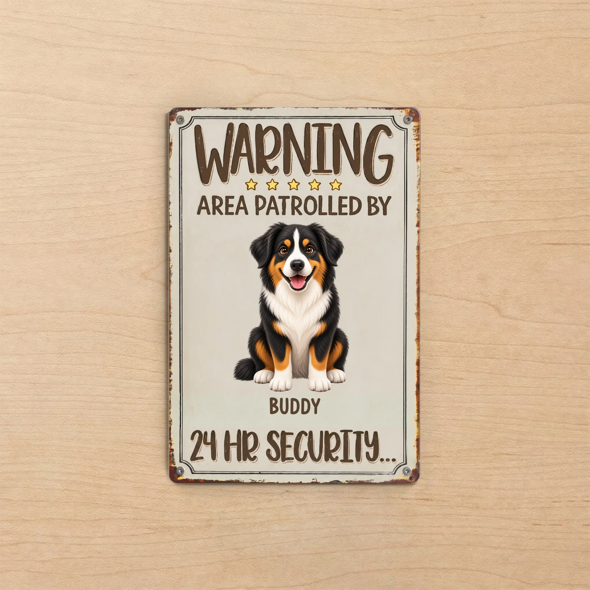 Door Sign US SHOP vertical
