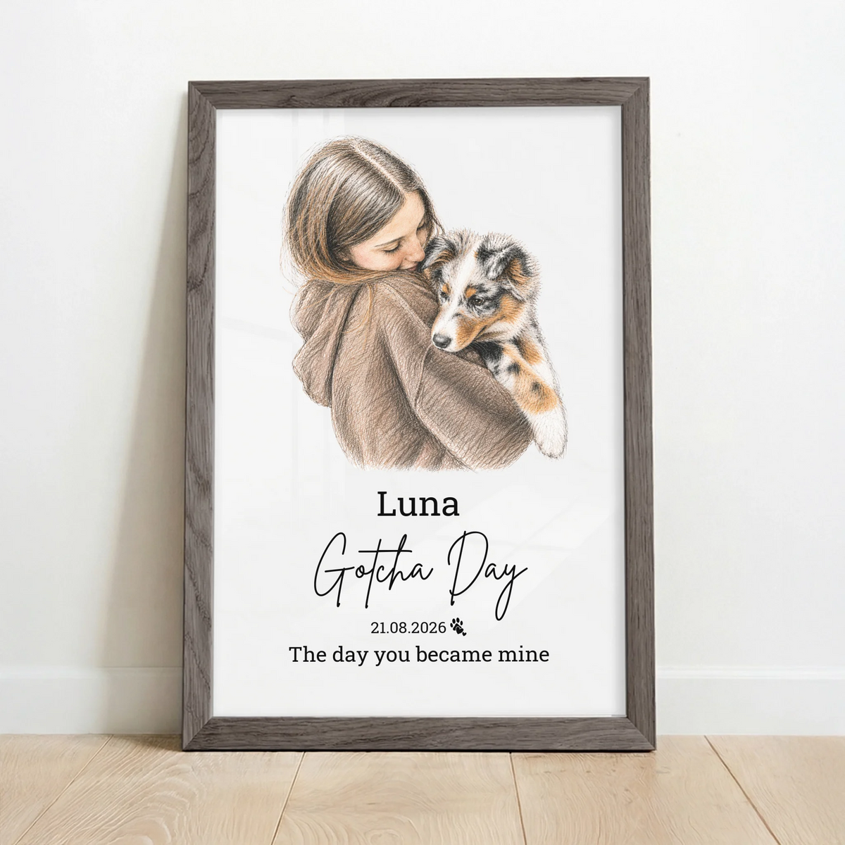 Framed Poster UK oak copy