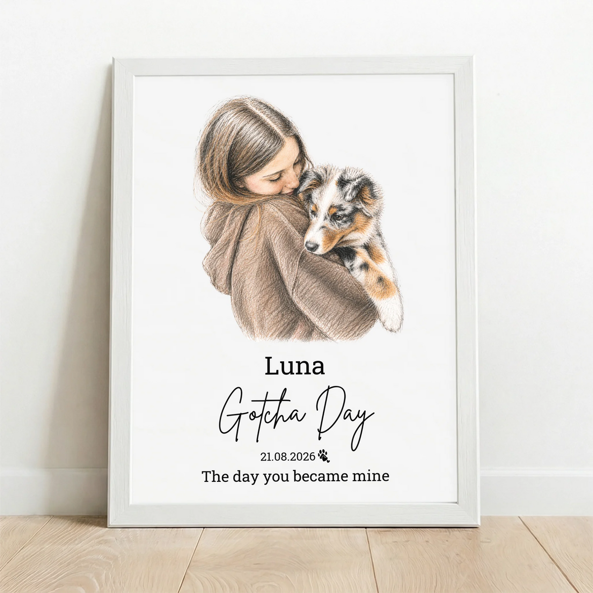 Framed Poster white