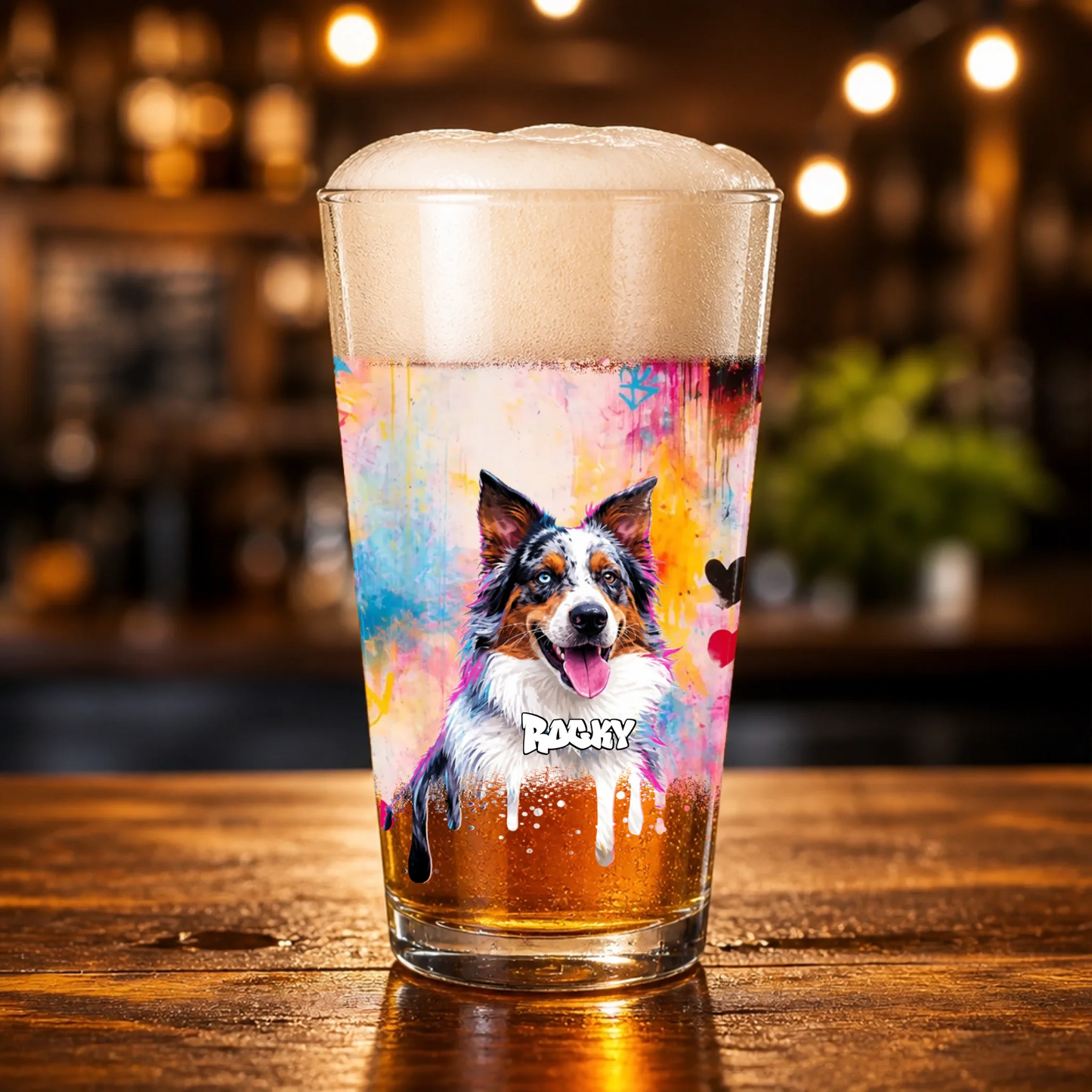 Graffiti  - Personalized Pint Glass