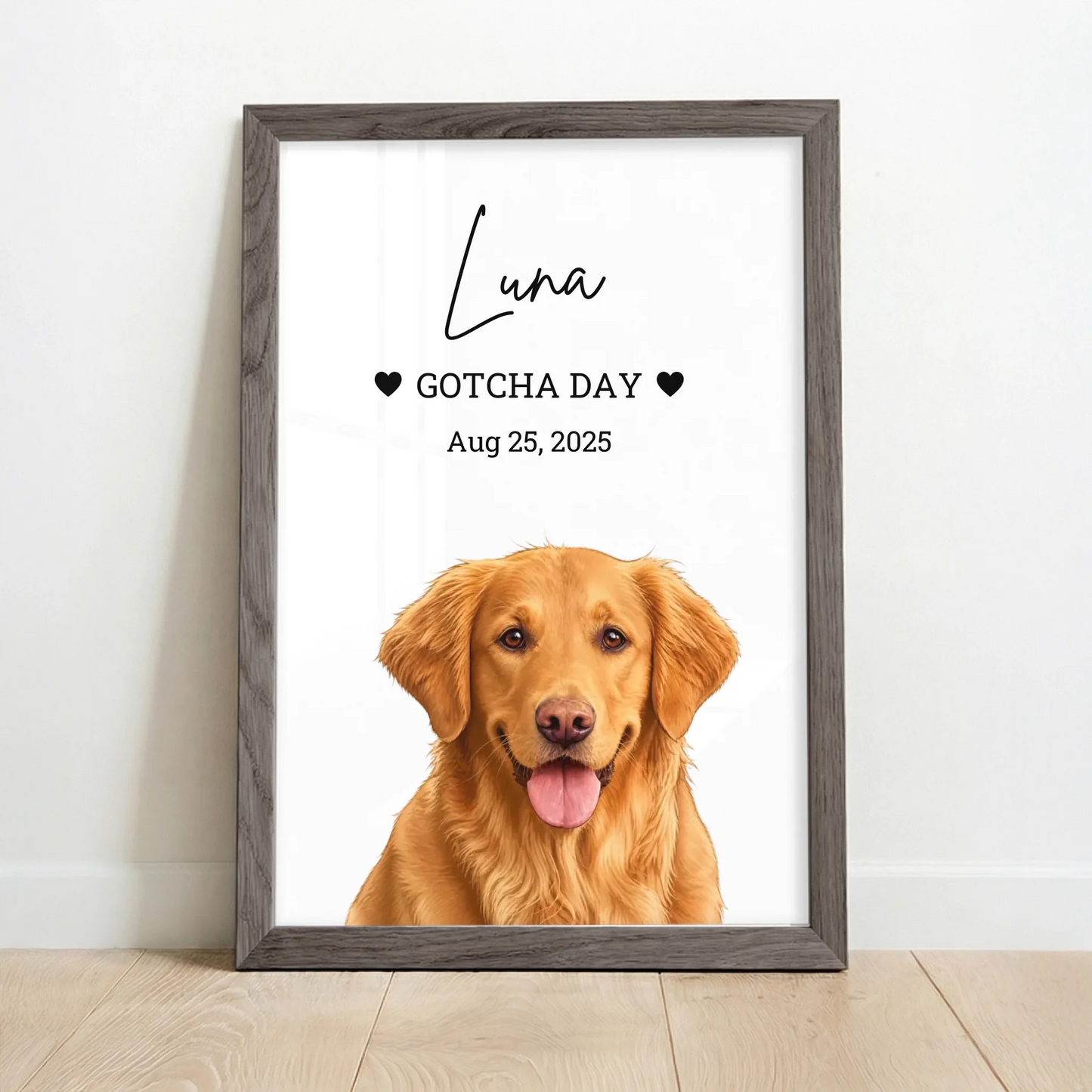 Framed Poster UK oak copy