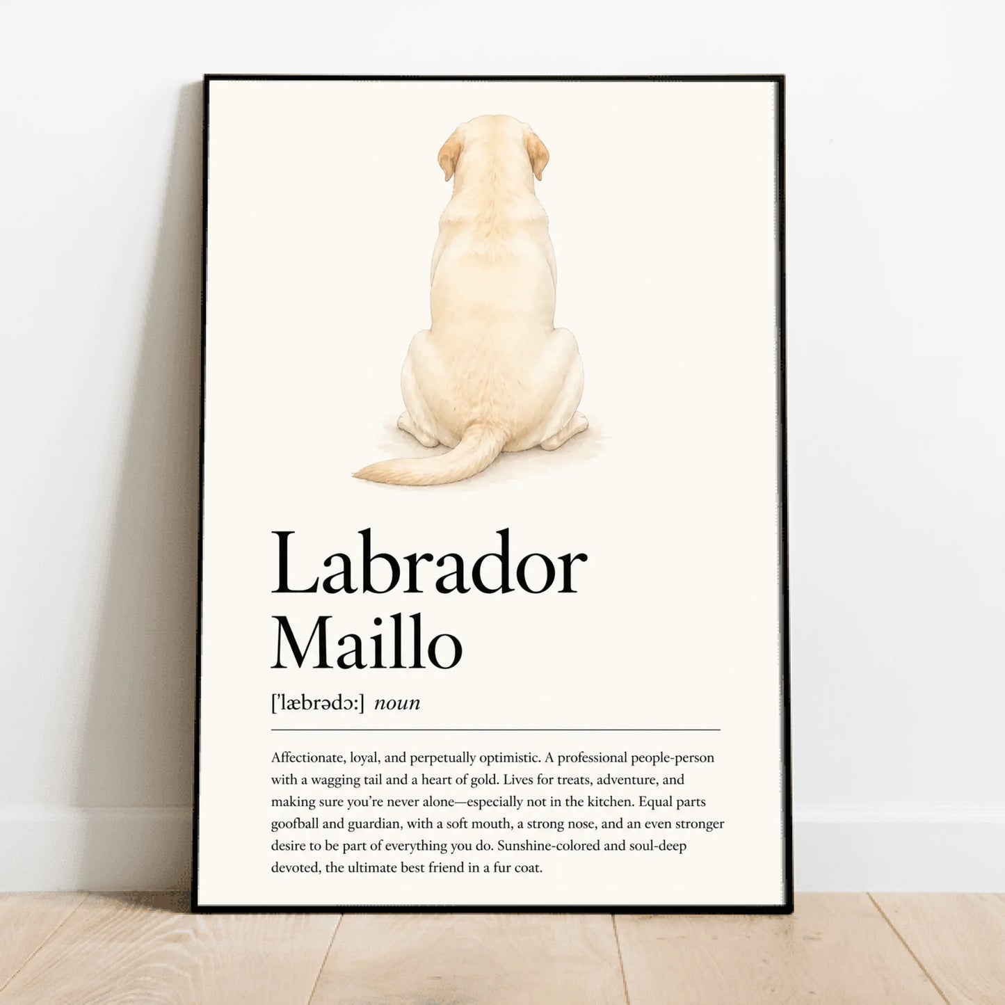 Breed Definition - Personalized Poster