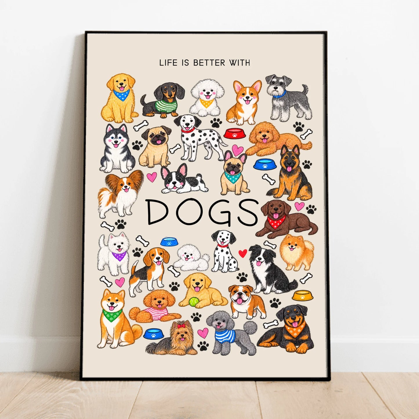 Life Is Better - Personalized Poster