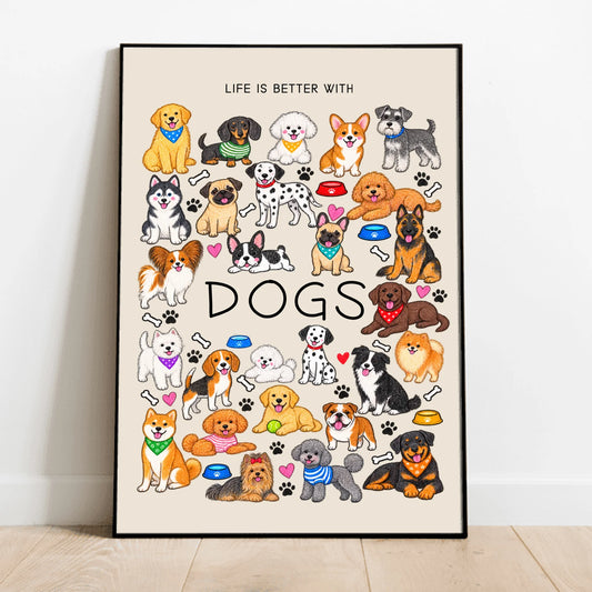 Personalized Poster - Life Is Better
