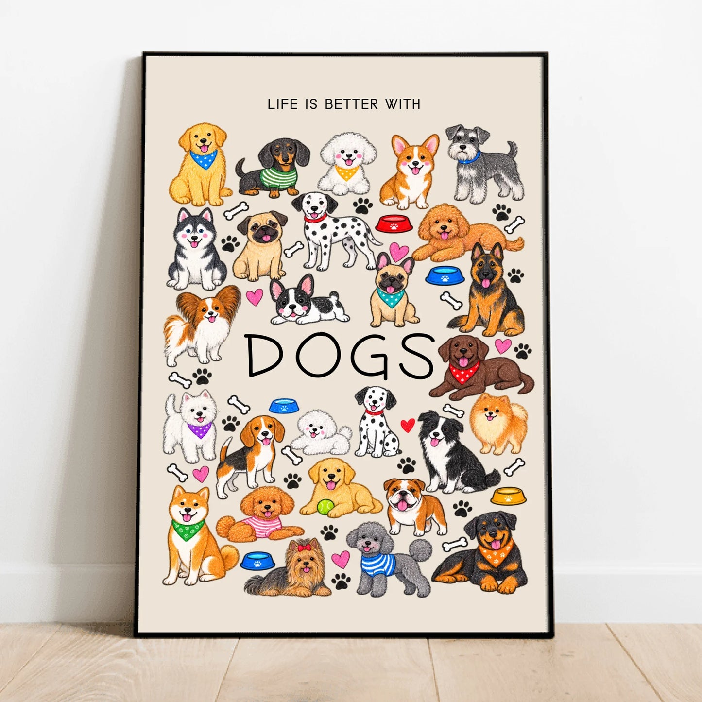 Life Is Better - Personalized Poster