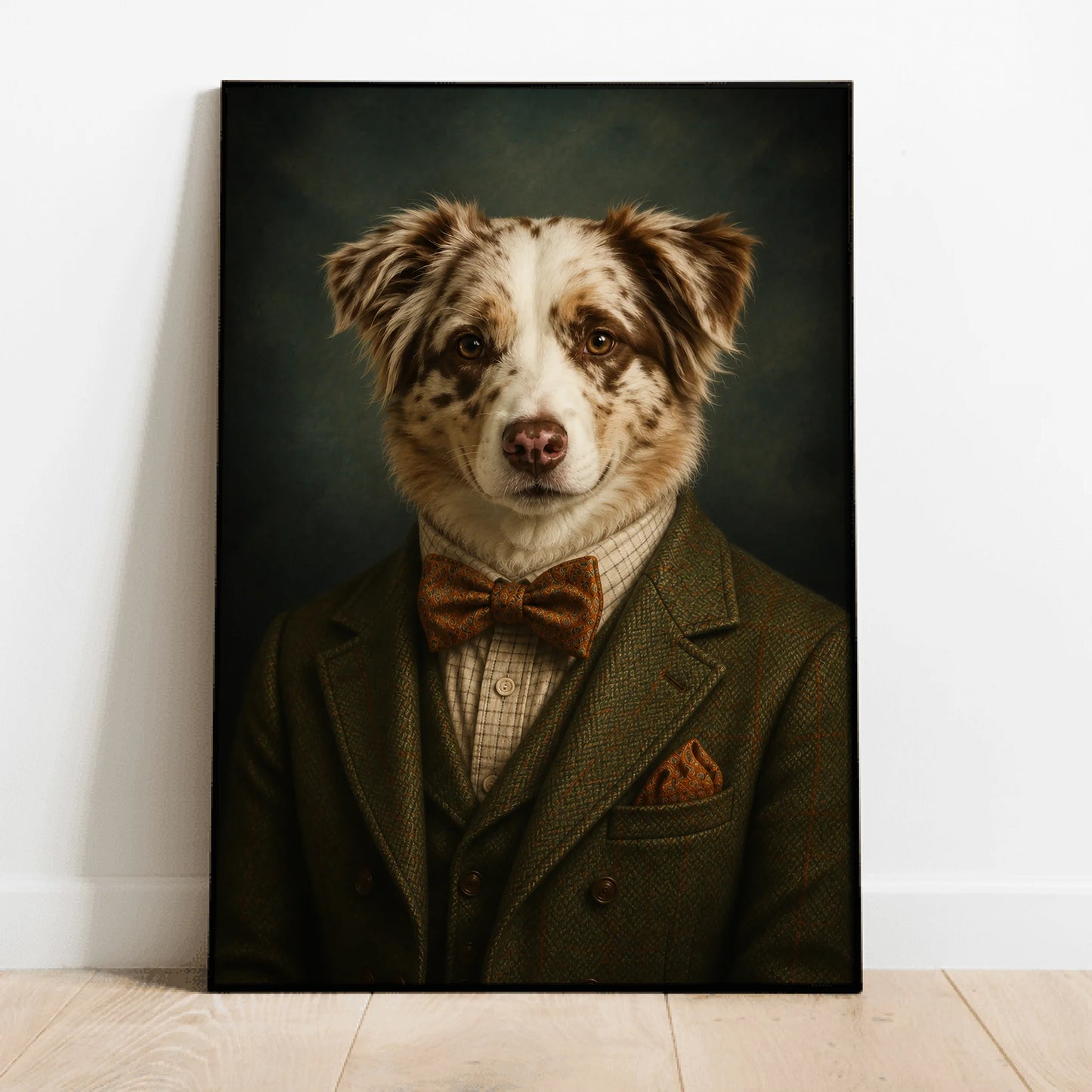 Vintage Suit Portrait - Personalized Poster