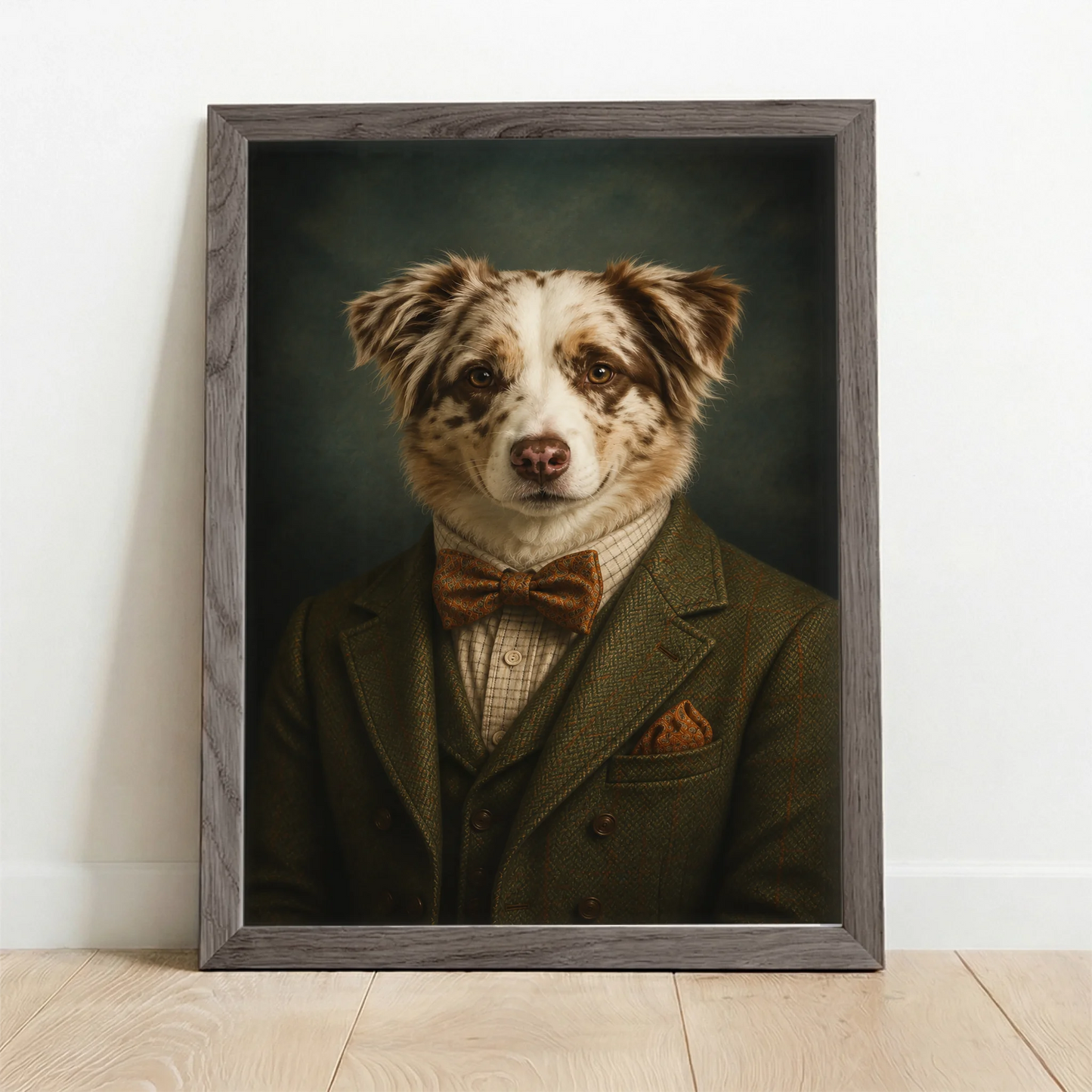 Framed Poster UK oak