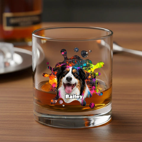 Personalized Whiskey Glass - Splash - Featured Image